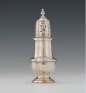 An English Sterling Silver Sug
