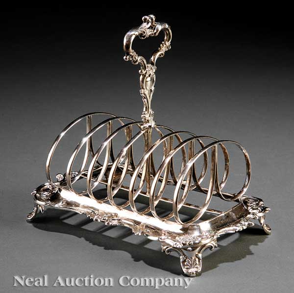 An English Sterling Silver Toast
