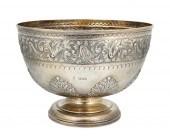 AN ENGLISH STERLING SILVER TRO