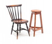 AN ENGLISH STOOL AND YOUTH CHA