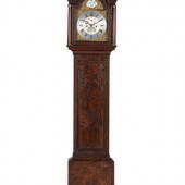 An English Tall Case Clock wit