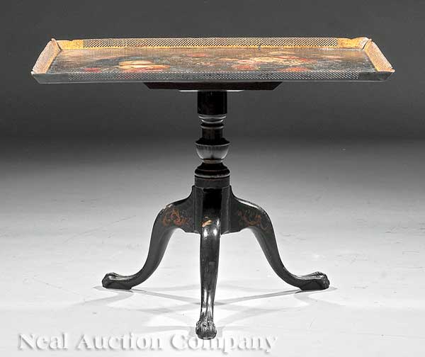 An English Tilt-Top Tea Table