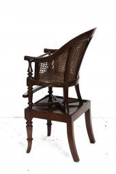 AN ENGLISH VICTORIAN MAHOGANY