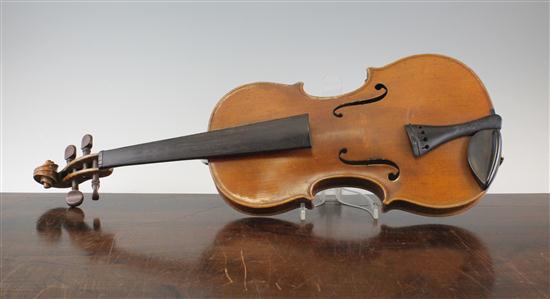 An English violin by George Pyne
