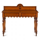 An English Walnut Serving Tabl