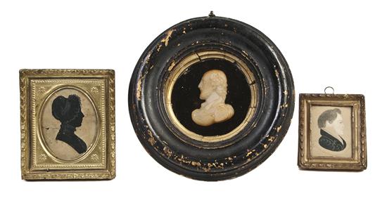 *An English Wax Bust depicting a