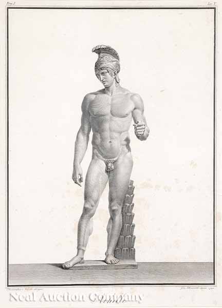 An Engraving of "Achilles" 1792