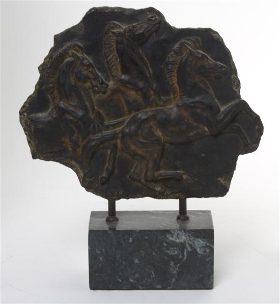 An Equestrian Bronze Cynthia Rigden