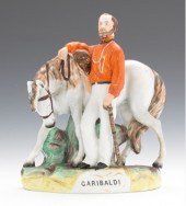 An Equestrian Figurine "Gariba