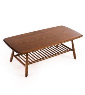 An Ercol dark elm coffee table