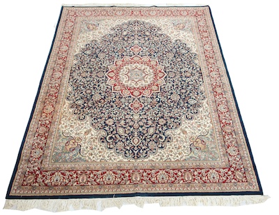 An Estate Oriental Meshed Carpet