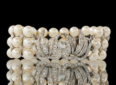 An Estate Platinum Diamond and