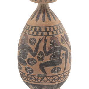 An Etruscan Aryballos with