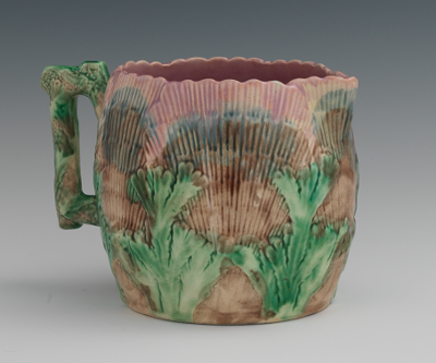 An Etruscan Majolica Shell and