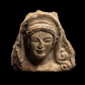 An Etruscan Terracotta Antefix