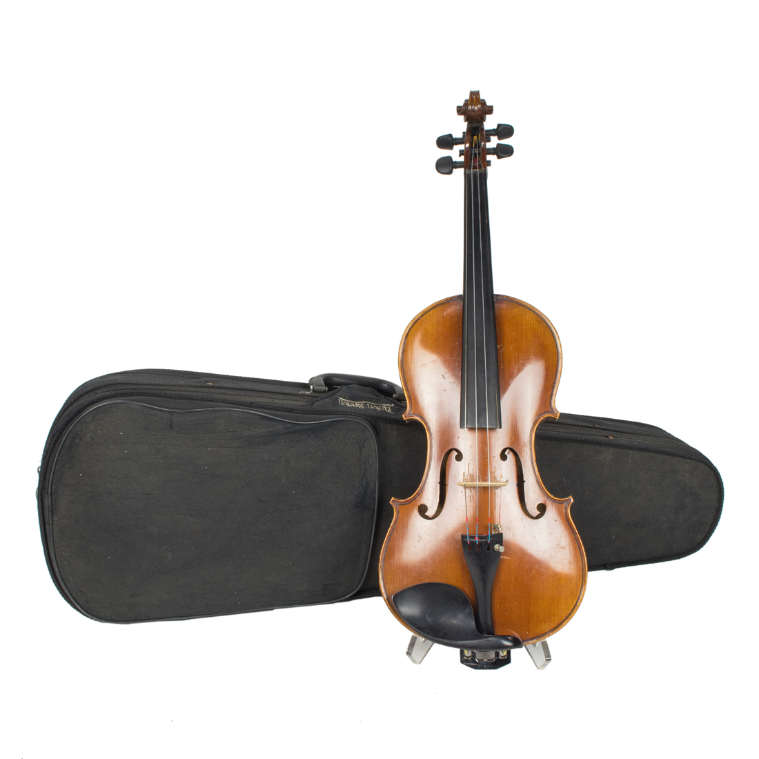 AN EUROPEAN 4/4 VIOLIN, NO LABEL,