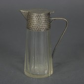 AN EUROPEAN CUT GLASS AND HONE