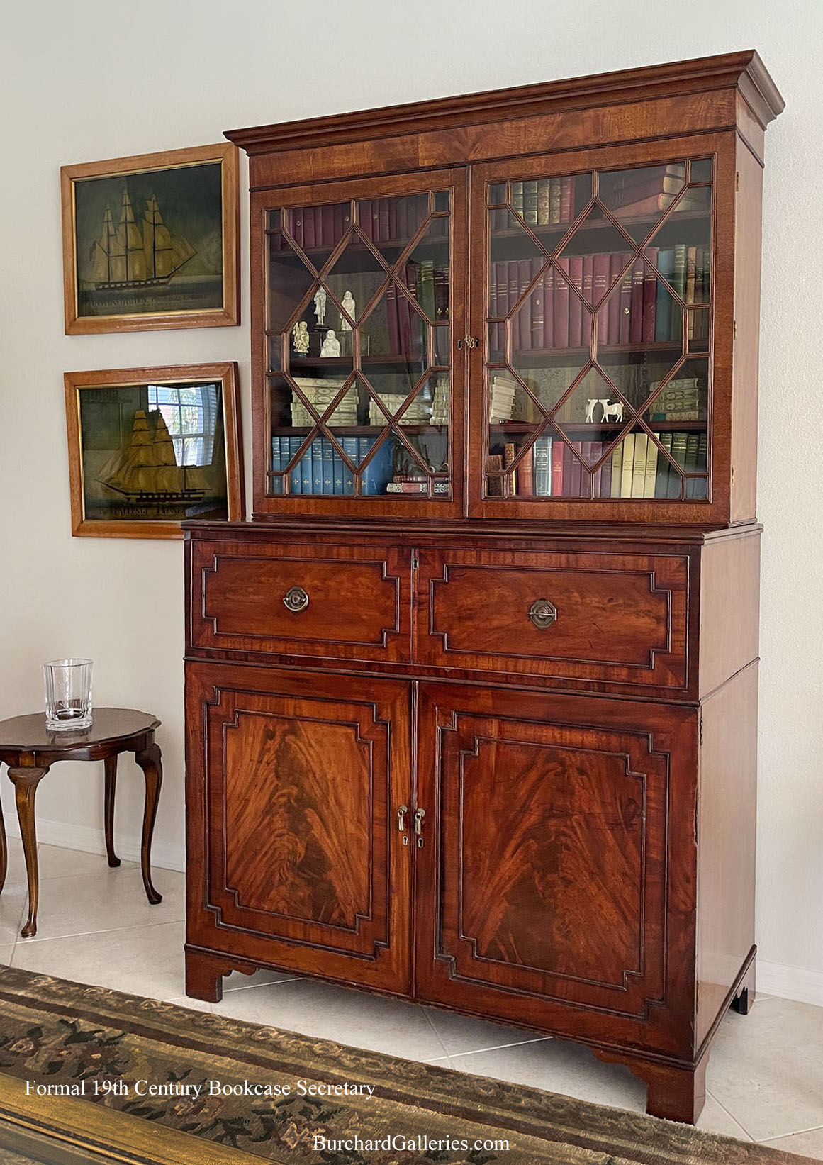 AN EXCEPTIONAL GEORGIAN MAHOGANY