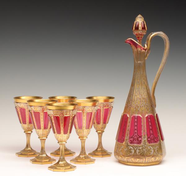 AN EXCEPTIONAL MOSER RUBY