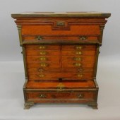 AN EXCEPTIONAL QUARTERED OAK M