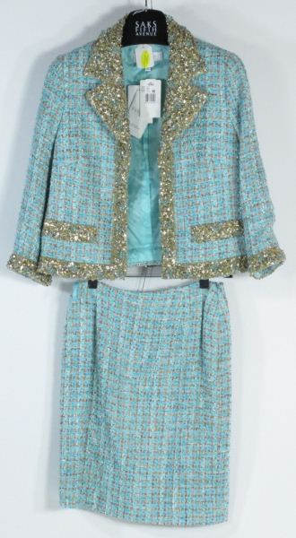 An Exquisite Wool Embroidered