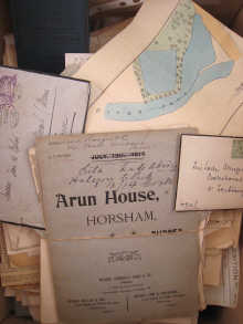 An extensive collection of ephemera