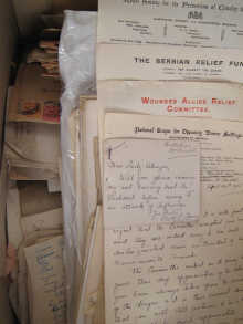An extensive collection of ephemera