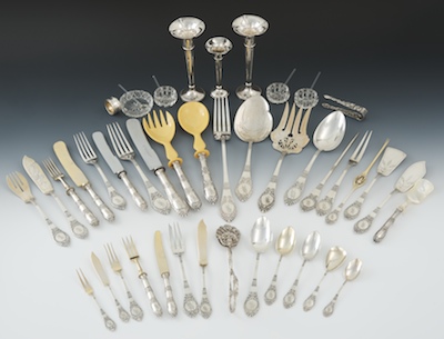 An Extensive German Silver with