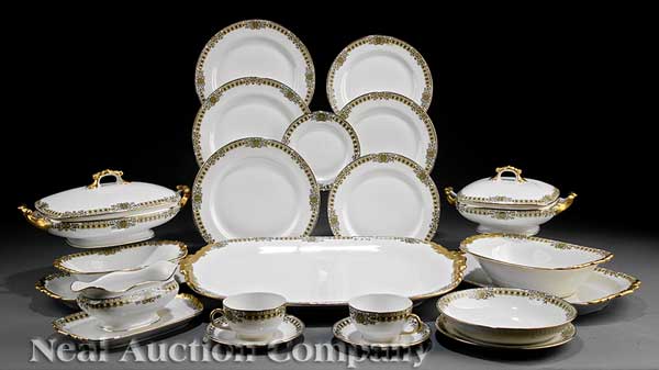 An Extensive Limoges Porcelain