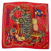 AN HERMES "BIG BANG" CASHMERE