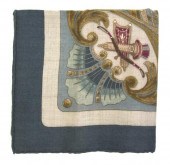 An Hermes Cashmere Silk Scarf