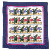 AN HERMES ECURIES SCARF 90 A n