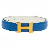 AN HERMES H CONSTANCE BELT 65