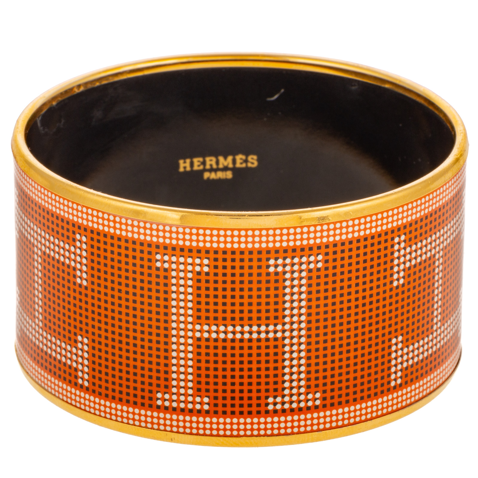 AN HERMES "H" DOT EXTRA WIDE