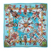 AN HERMES “KACHINAS” SCARF 90