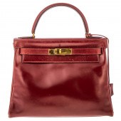 AN HERMES KELLY RETOURNE 28 BO