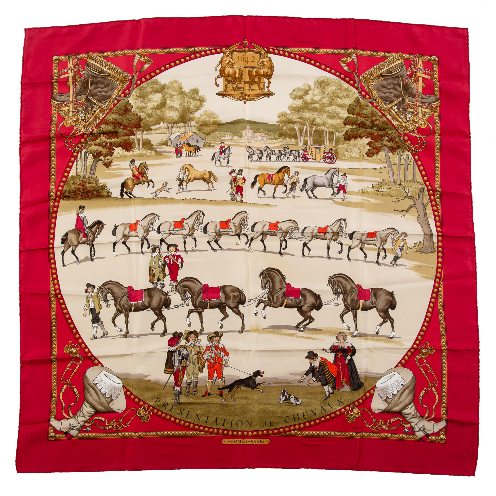 AN HERMES "PRESENTATION DU CHEVAUX"