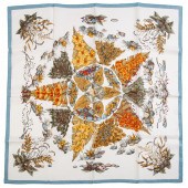 AN HERMES “PYTHAGORE” SCARF 90
