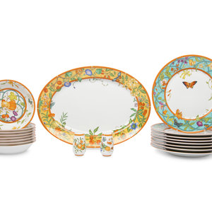An Hermès Siesta Island Porcelain
