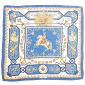 AN HERMES SILK "LUDOVICUS MAGN