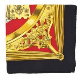 An Hermes Silk Scarf in an 'Et