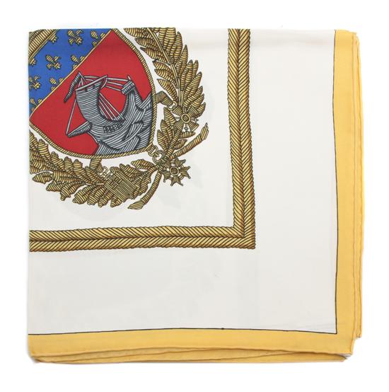 An Hermes Silk Scarf in a 'Les