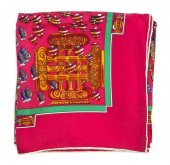 An Hermes Silk Scarf in a 'Ren
