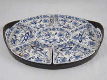 An hors d'oeuvre set of six