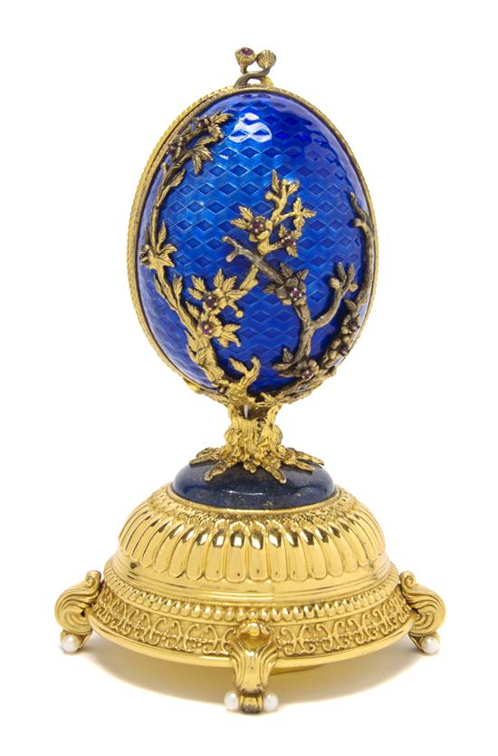 An Igor Carl Faberge Gilt Silver