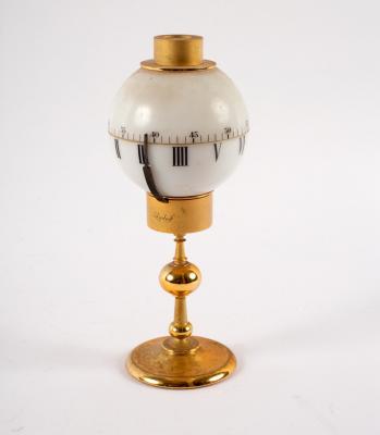 An Imhof night clock, fitted an