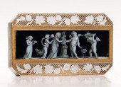 AN IMPORTANT GOLD & ENAMEL BOX