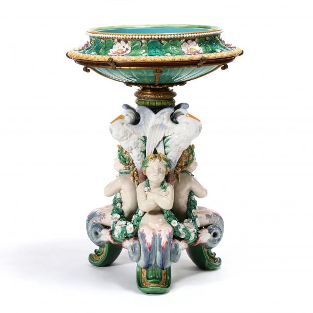 AN IMPORTANT MINTON ORMOLU