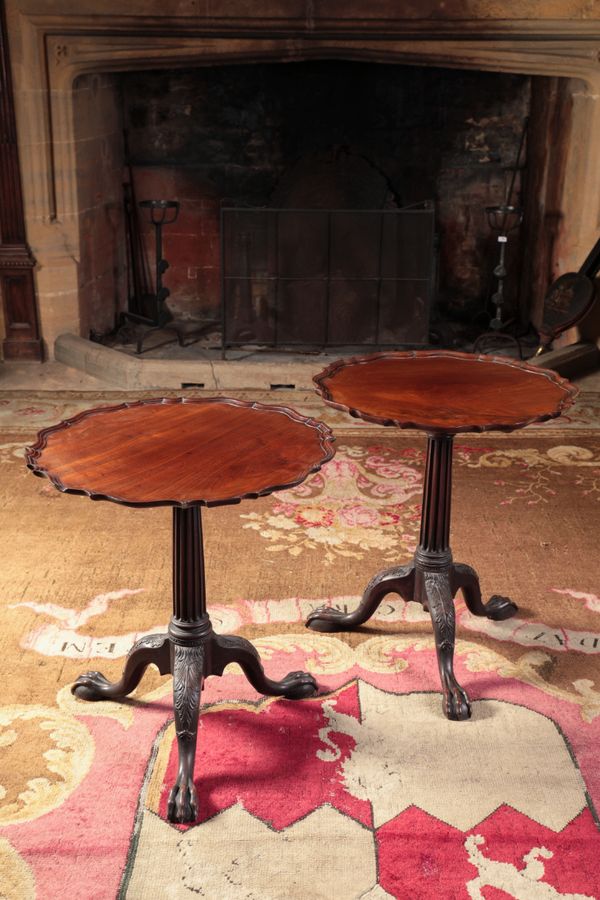 AN IMPORTANT PAIR OF LATE GEORGE II