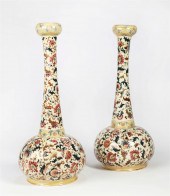 AN IMPOSING PAIR OF ZSOLNAY PE